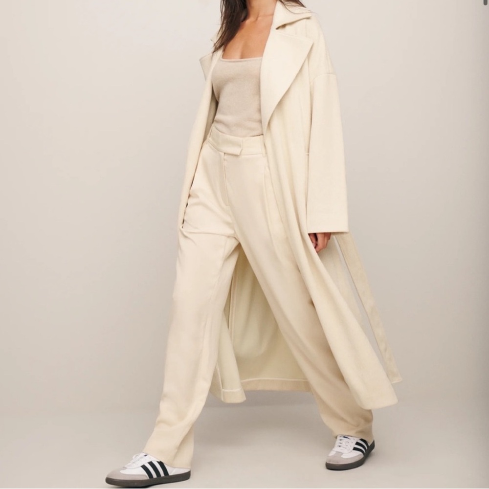 Reformation Walden Oversized Wrap Coat - Picture 2 of 2